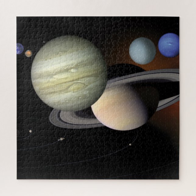 Sonnensystem Puzzle (Vertikal)