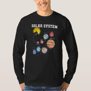 Sonnensystem Sun Planet Science Astronomie Space M T-Shirt