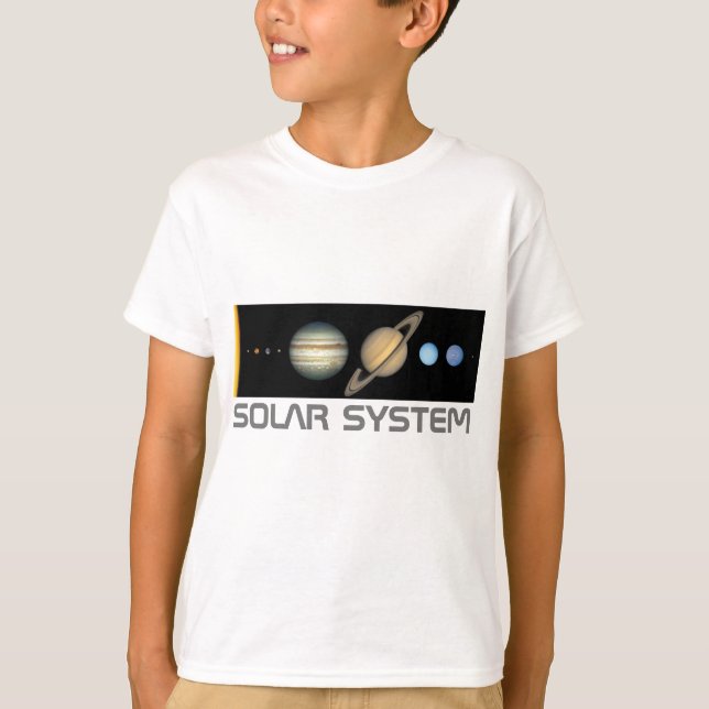 Sonnensystem T-Shirt (Vorderseite)