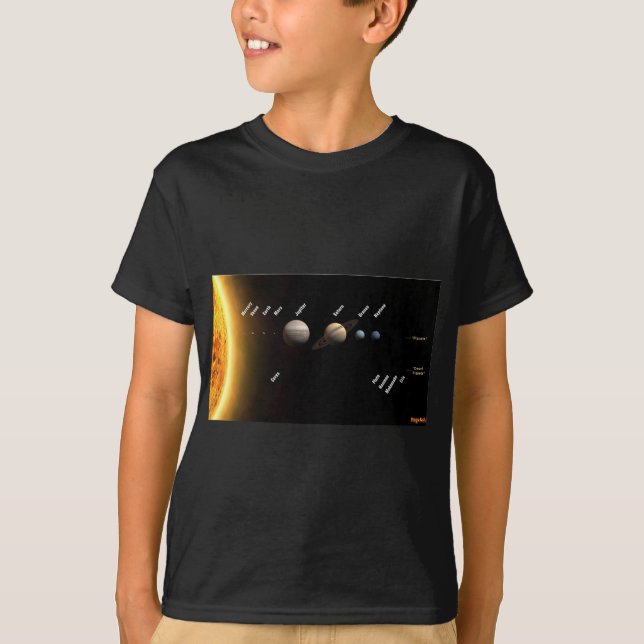 Sonnensystem T-Shirt (Vorderseite)