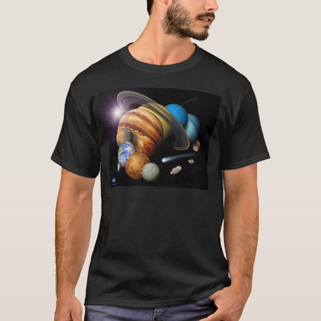 Sonnensystem T-Shirt (Vorderseite)