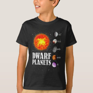 Sonnensystem - Zwergplaneten - Geschenk für Shirt