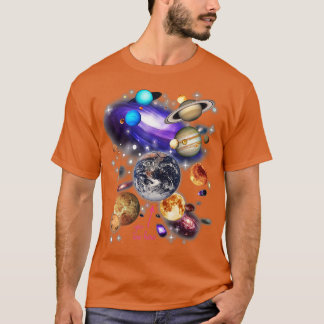Sonnensysteme Planeten T-Shirt