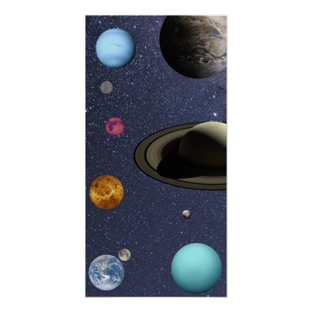 Sonnensysteme Poster (Vorderseite)