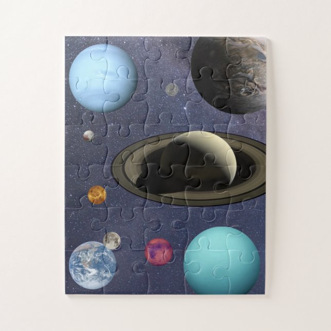 Sonnensysteme Puzzle (Vertikal)