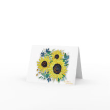 "Sonnentag" Dankeschön Card