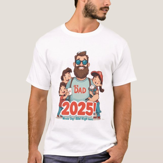 Sonnentag des Vaters 2025 T-Shirt (Vorderseite)