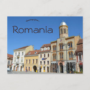 Sonnentag in Brasov Rumänien Postkarte