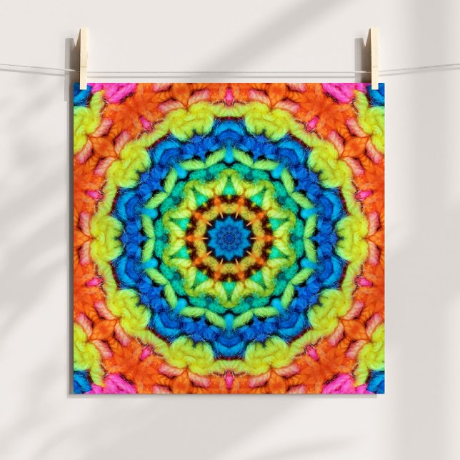 Sonnentag Kaleidoskop Poster (Sunny Day Kaleidoscope Poster)