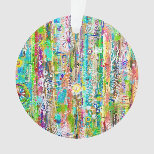 Sonnentage Akryler Ornament (Vorderseite)