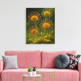 Sonnentau: Toxische Eleganz Impressionistische Kun Leinwanddruck