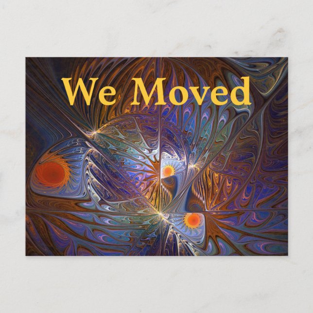 Sonnentempel Ankündigungspostkarte (Vorderseite)