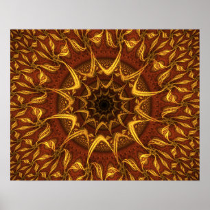 Sonnenteppich Poster