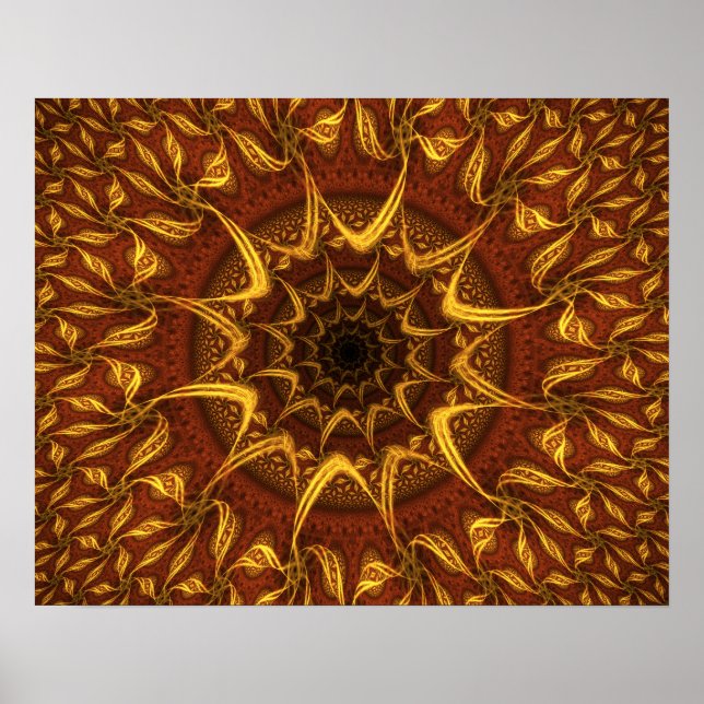 Sonnenteppich Poster (Vorne)