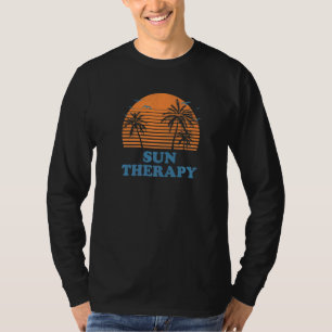 Sonnentherapie Strand Sonnenbaden Ozean Bräunung S T-Shirt