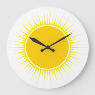 Sonnenuhr Große Wanduhr