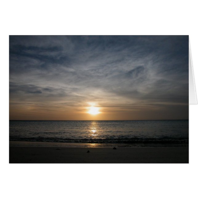 Sonnenuntergang (Vorderseite (Horizontal))