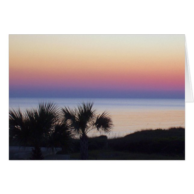 Sonnenuntergang (Vorderseite (Horizontal))