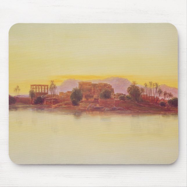 Sonnenuntergang, 1861 (Platte) Mousepad (Vorne)