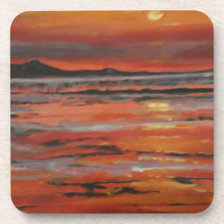 Sonnenuntergang 3 getränkeuntersetzer