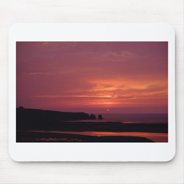 Sonnenuntergang 3 mousepad (Vorne)