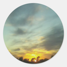 Sonnenuntergang 4 Aufkleber