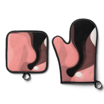 Sonnenuntergang: Abstrakt rosa, schwarz und weiß