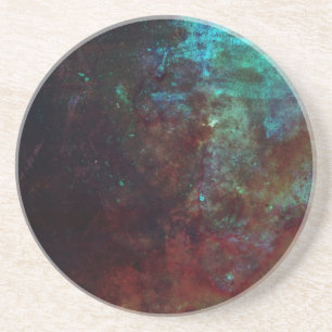 Sonnenuntergang Abstrakt Sandstein Untersetzer