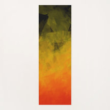 Sonnenuntergang-abstrakte Facetten - Yoga-Matte