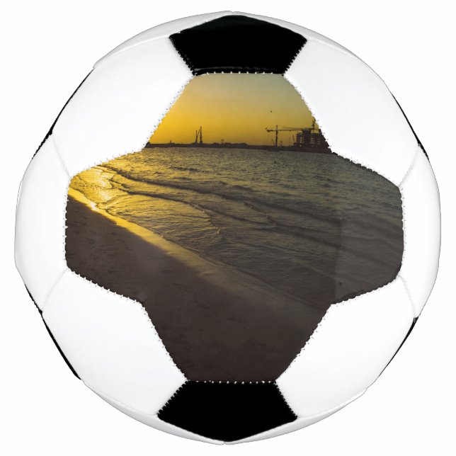 Sonnenuntergang am Dubai Fußball (Vorderseite)