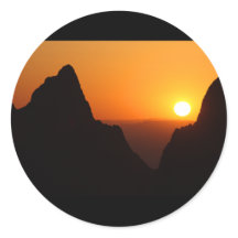 Sonnenuntergang am Fenster