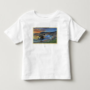 Sonnenuntergang am Kap San Sabastian auf Oregon Kleinkind T-shirt