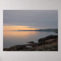 Sonnenuntergang am Lake Superior