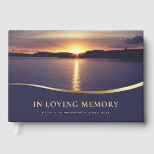 Sonnenuntergang am Meer In Loving Memory Gästebuch