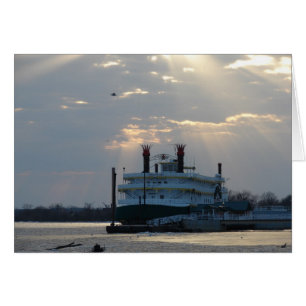 Sonnenuntergang am Mississippi