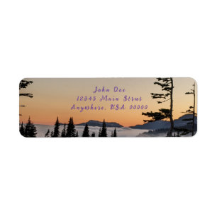 Sonnenuntergang am Monte Rainier-E-Mail-Verteiler