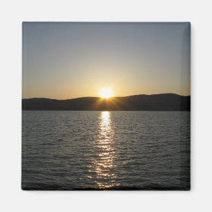 Sonnenuntergang am Onota-See:Vertikal Magnet