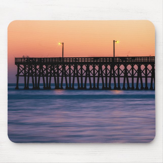 Sonnenuntergang am Pier Mousepad (Vorne)