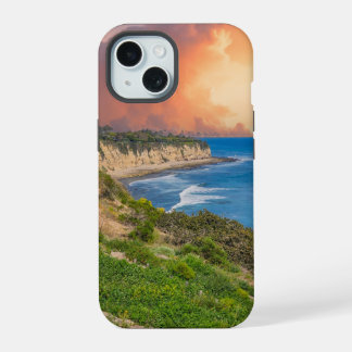 Sonnenuntergang am Point Dume in Malibu iPhone 15 Hülle