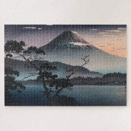 Sonnenuntergang am Saiko See bei Tsuchiya Koitsu Puzzle