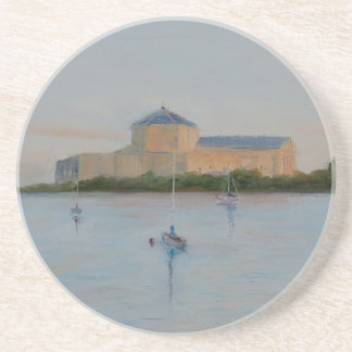 Sonnenuntergang am shedd getränkeuntersetzer