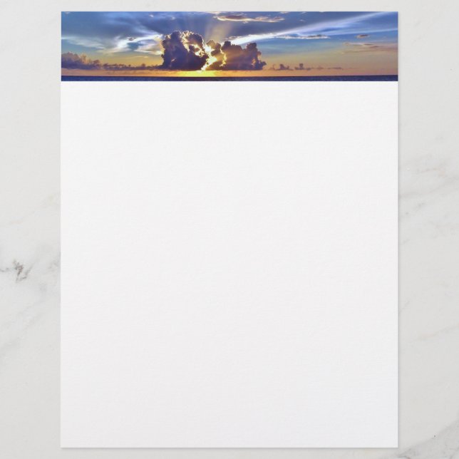 Sonnenuntergang am Strand (Vorderseite)