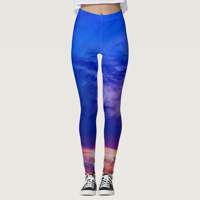 Sonnenuntergang am Strand 3 Leggings (Vorderseite)