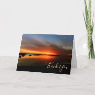 Sonnenuntergang am Strand benutzerdefiniert Karte