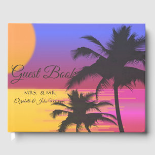 Sonnenuntergang am Strand Gästebuch