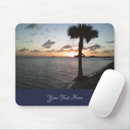 Sonnenuntergang am Strand Mousepad