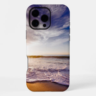 Sonnenuntergang am Strand von Kalifornien iPhone 16 Pro Max Hülle