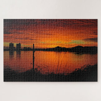 Sonnenuntergang am Strand von Pensacola Puzzle
