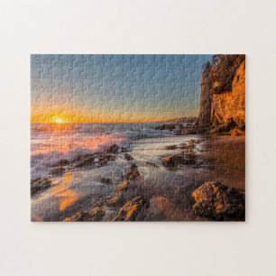 Sonnenuntergang am Victoria Beach Puzzle