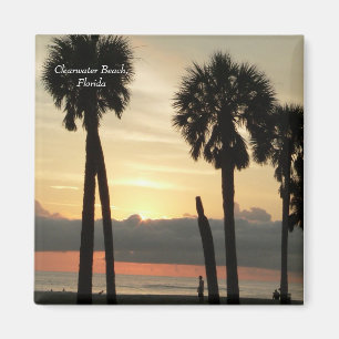 Sonnenuntergang an Clearwater Strand Magnet